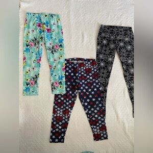 No Boundaries Juniors 3/5 Capri and Pant Leggings Set of 3 Preowned
